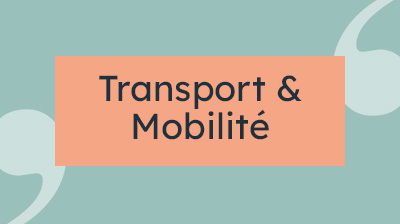 Délégation Transport et mobilité